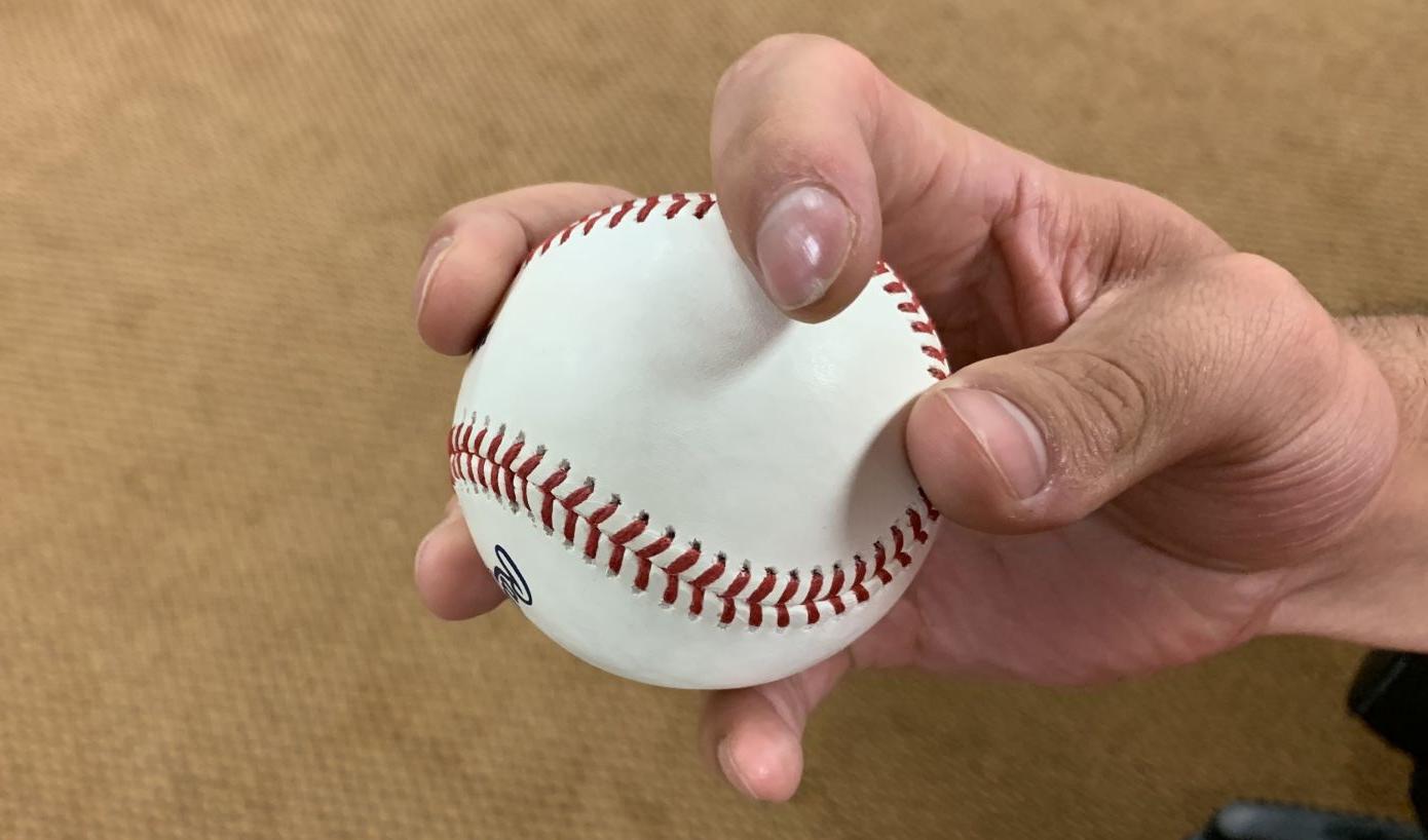 Pitch Grips: DAKOTA HUDSON'S CHANGEUP (underside)